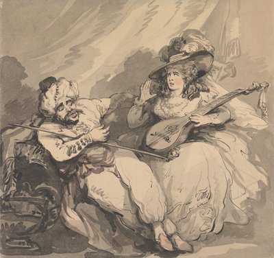 Den förälskade turken av Thomas Rowlandson
