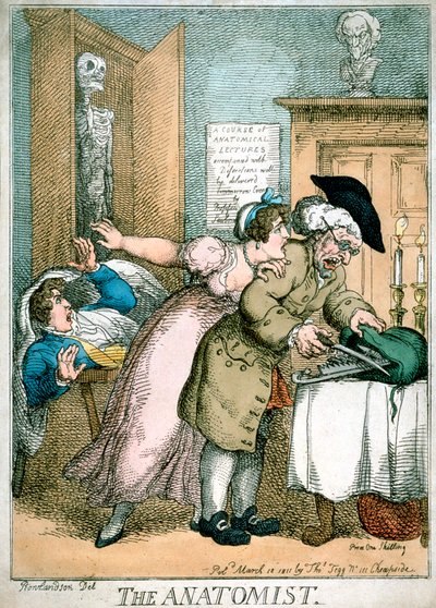 Anatomen, 1811 av Thomas Rowlandson