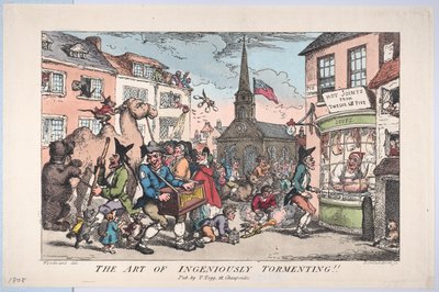 Konsten att genialiskt plåga, 8 februari 1808., 8 februari 1808. av Thomas Rowlandson