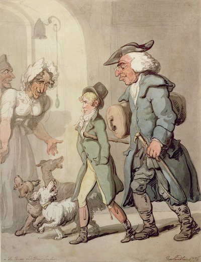 Björnen och björnledaren - passerar Hotel d