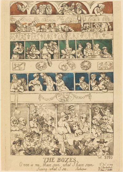 Lådorna av Thomas Rowlandson
