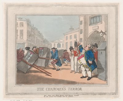 Ordförandenas terror, 18 juli 1792., 18 juli 1792. av Thomas Rowlandson