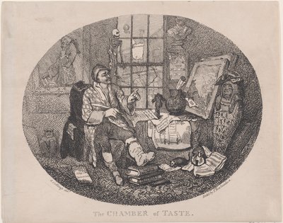 Smakens kammare, ca. 1785., ca. 1785. av Thomas Rowlandson