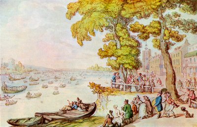 The Chelsea Mall, 1929 av Thomas Rowlandson