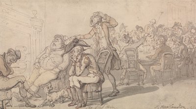 Klubbrummet av Thomas Rowlandson