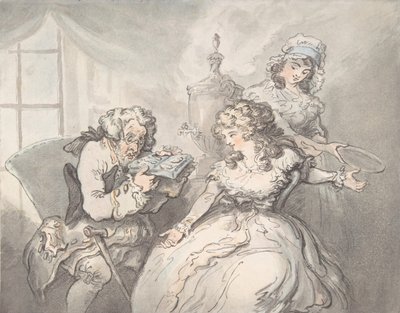 The Connoisseur, 1780-1800. av Thomas Rowlandson