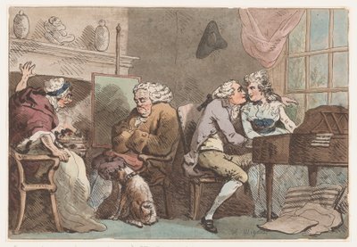 Upptäckten, 15 juni 1796, 15 juni 1796. av Thomas Rowlandson