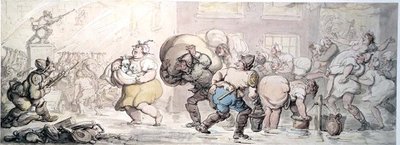 Elden (akvarell) av Thomas Rowlandson