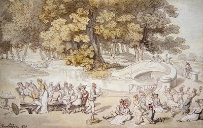 Picknicken av Thomas Rowlandson