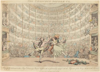 Utsikten framför oss, nr 2 av Thomas Rowlandson
