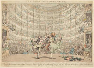 ”The Prospect” framför oss, nr 2 av Thomas Rowlandson