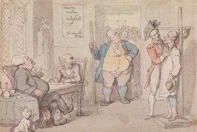 Rekryteringsansvarig av Thomas Rowlandson