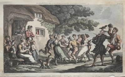 The Rev. Dr. Syntax Rural Sport, 1813. av Thomas Rowlandson