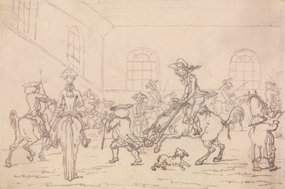 Ridskolan av Thomas Rowlandson