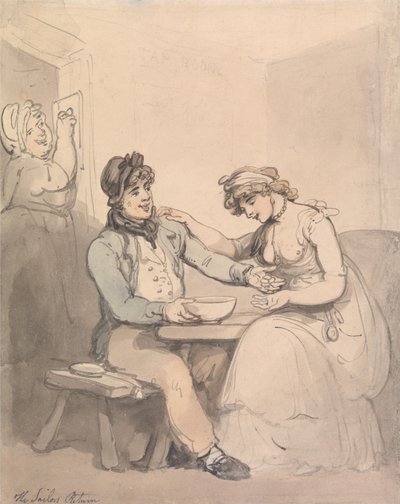 Sjömannens återkomst av Thomas Rowlandson