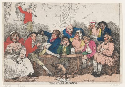 Slangsällskapet, 24 juli 1785., 24 juli 1785. av Thomas Rowlandson