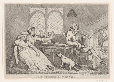 Den öma maken, 28 juli 1786, 28 juli 1786. av Thomas Rowlandson