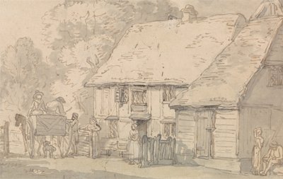 Tullstationen av Thomas Rowlandson