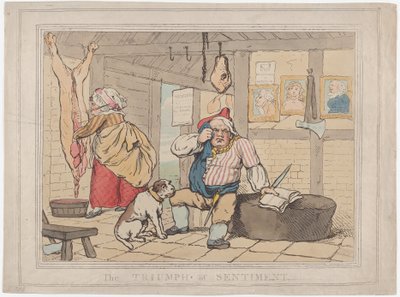Känslans triumf, 15 januari 1787, 15 januari 1787. av Thomas Rowlandson