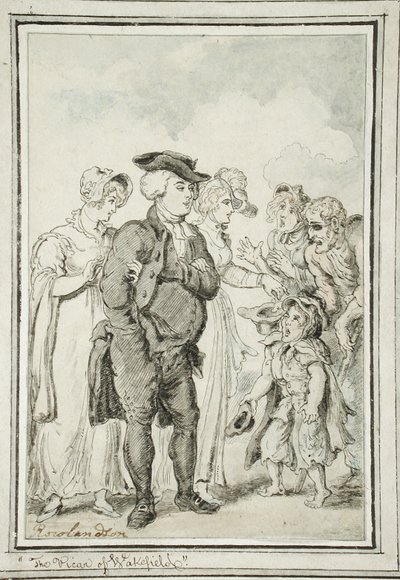 Prästen i Wakefield av Thomas Rowlandson