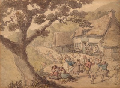 Bydansen av Thomas Rowlandson