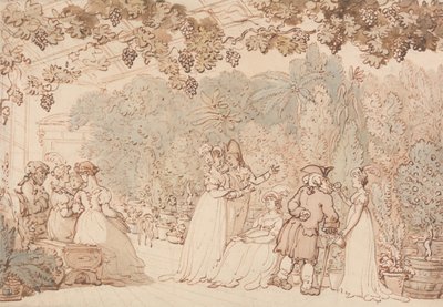 The Vinery av Thomas Rowlandson