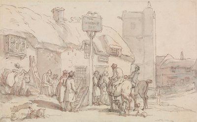 The Woolpack Inn av Thomas Rowlandson
