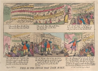 Detta är huset som Jack byggde, 27 september 1809., 27 september 1809. av Thomas Rowlandson