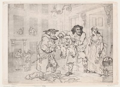 Trafiken, 1791., 1791. av Thomas Rowlandson
