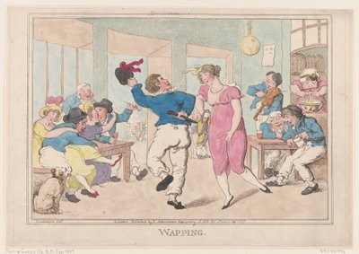 Wapping, september 1807, september 1807. av Thomas Rowlandson