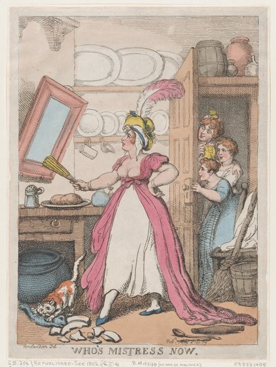 Vem är älskarinna nu, 4 maj 1811., 4 maj 1811. av Thomas Rowlandson