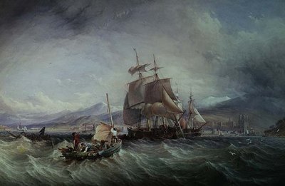 Utanför Caernarvon av Thomas Sewell Robins