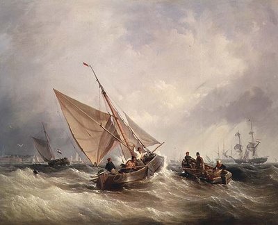 Fraktscen av Thomas Sewell Robins