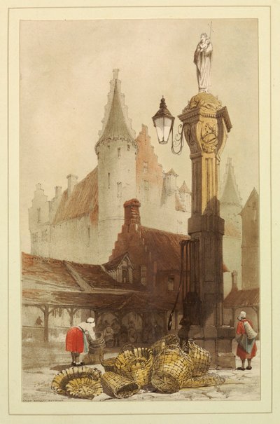 Fiskmarknad, Antwerpen av Thomas Shotter Boys