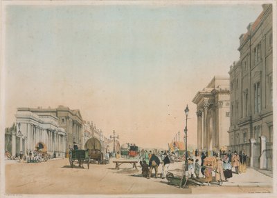 Hyde Park Corner, London av Thomas Shotter Boys