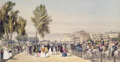 Hyde Park: nära Grosvenor Gate av Thomas Shotter Boys