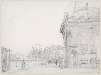 Île de la Cité från Institut, Paris av Thomas Shotter Boys