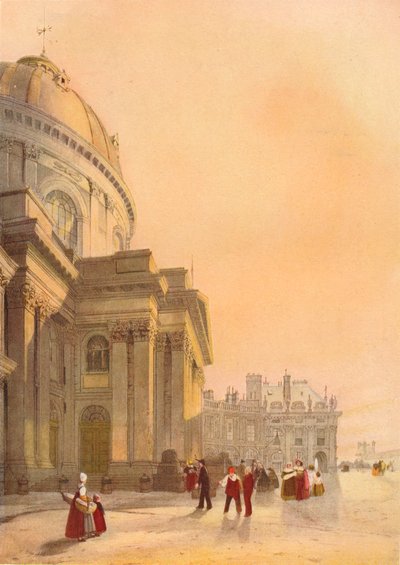 Institutets kapell, Paris, 1839 av Thomas Shotter Boys