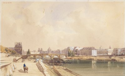 Pont Royal år 1833 av Thomas Shotter Boys