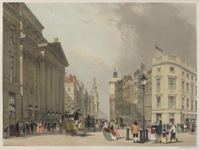 London som det är: Mansion House, Cheapside av Thomas Shotter Boys