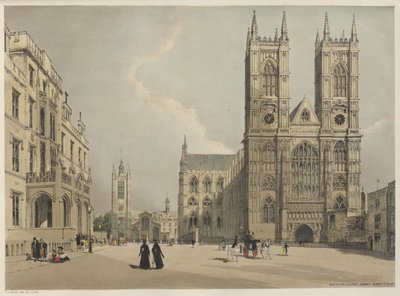 London som det är: Westminster Abbey av Thomas Shotter Boys