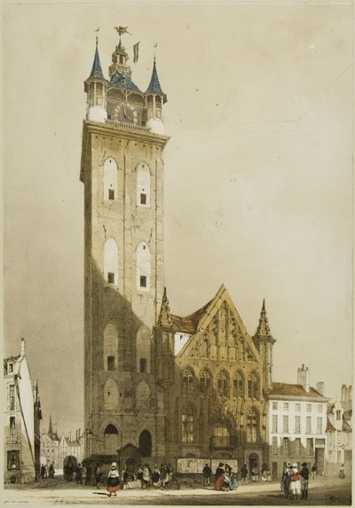 Pittoresk arkitektur i Paris, Gent, Antwerpen, Touen, etc. av Thomas Shotter Boys