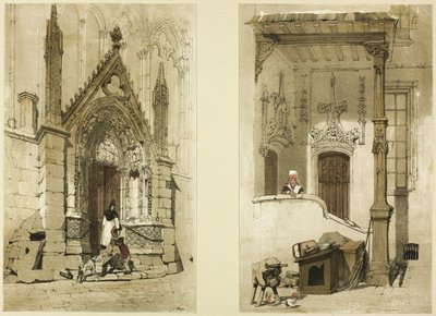Röd dörr, Notre Dame, Paris av Thomas Shotter Boys