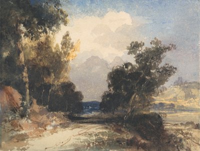 Utsikt nära Arundel Castle av Thomas Shotter Boys