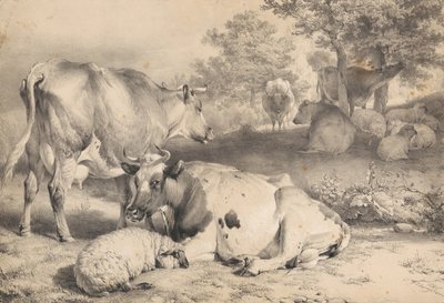 Får och boskap av Thomas Sidney Cooper