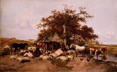 Middagsvilan av Thomas Sidney Cooper