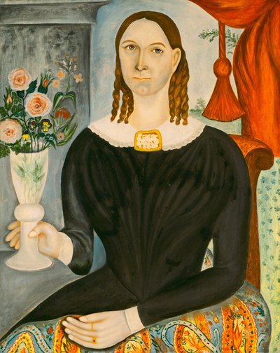 Eliza Welch Stone, ca. 1845. av Thomas Skynner