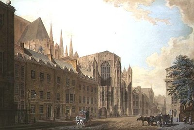 Old Palace Yard, Westminster av Thomas Snr. Malton