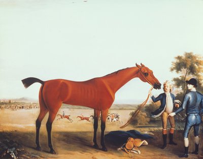 Hertigen av Devonshires kapplöpningshäst "Childers" av Thomas Spencer
