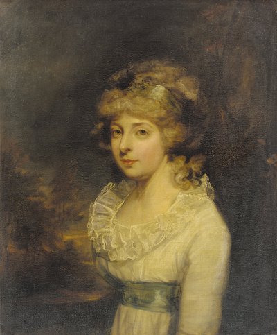 Porträtt av Hon. Mary Wyndham Bouverie av Thomas Stewart